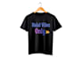 design clean typography t shirt design